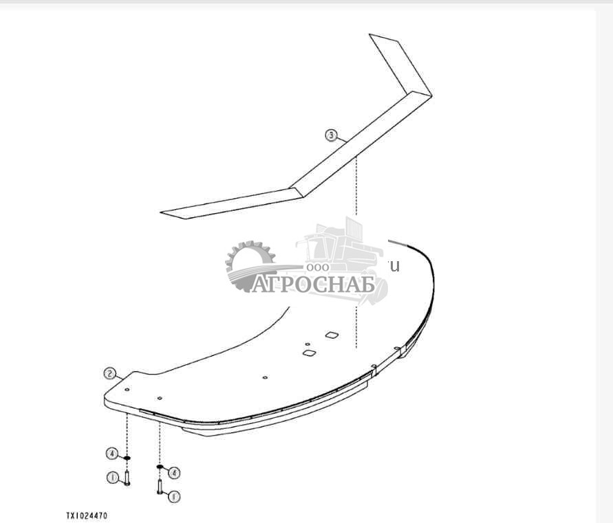 Противовес платформы 